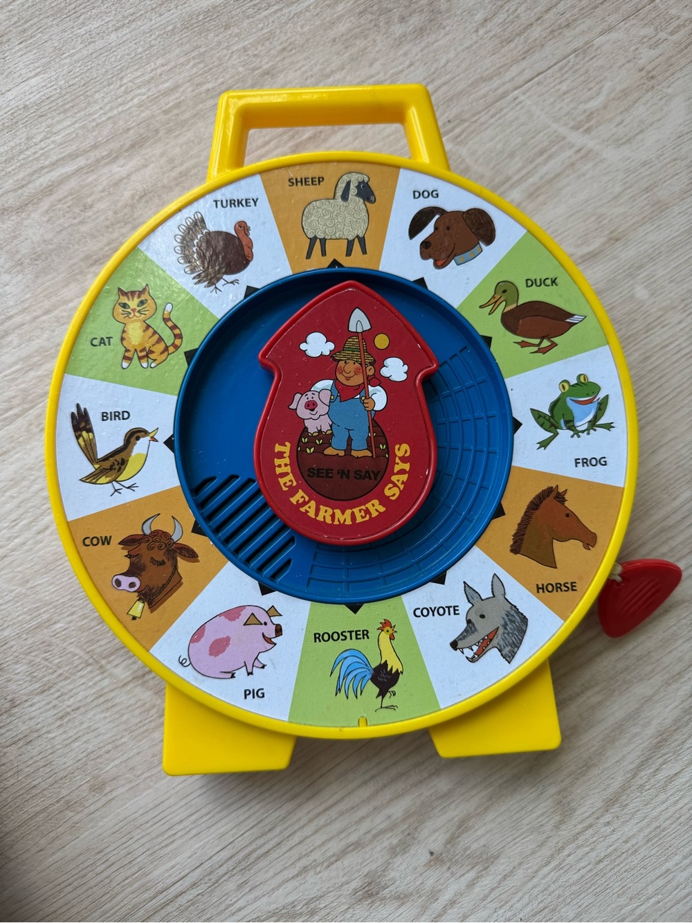 The Farmer Says Animal Sound Toy - Yellow